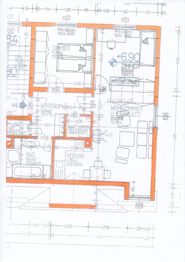 2-Zimmer-Wohnung mieten in Baden – 61,29 m², € 669 – Bild 21 von 25