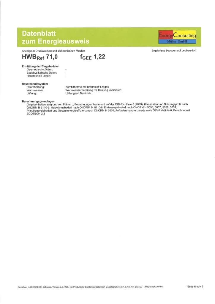 2-Zimmer-Wohnung mieten in Baden – 61,29 m², € 669 – Bild 25 von 25