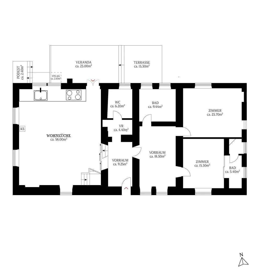 5-Zimmer-Haus kaufen in Zwettl – 286 m², € 1.490.000 – Bild 12 von 14