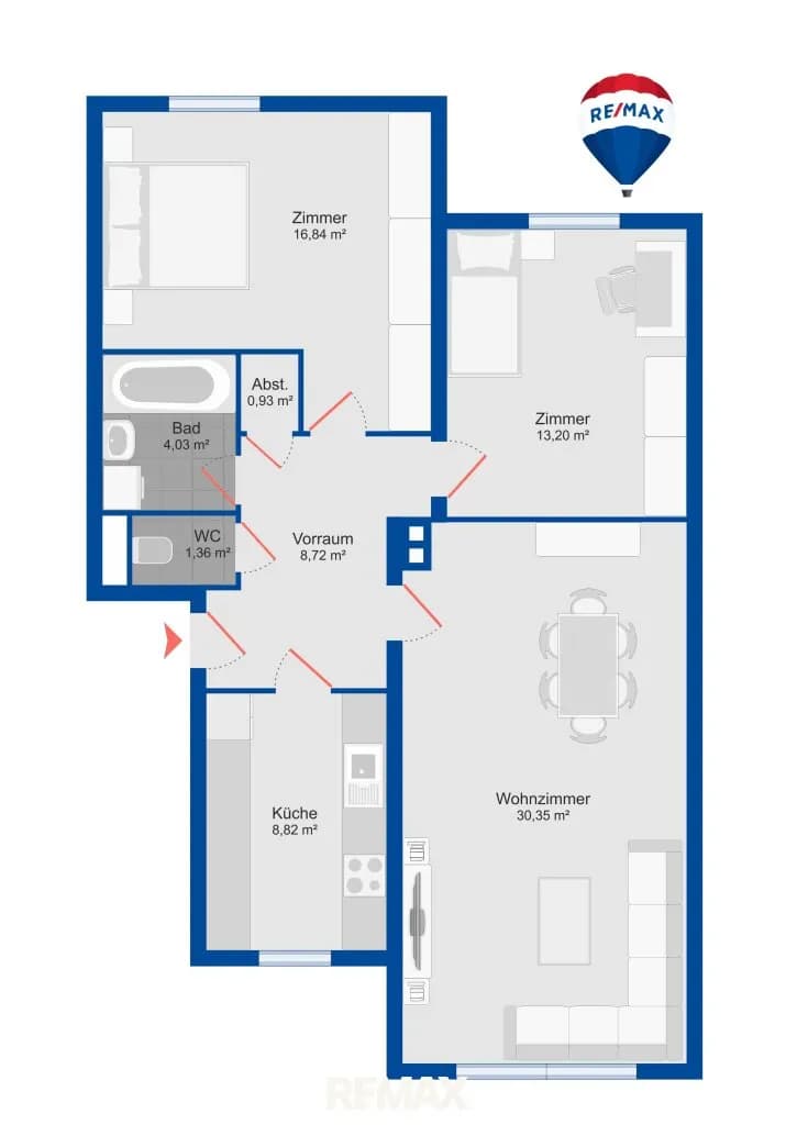 3-Zimmer-Wohnung kaufen in Gänserndorf – 84,25 m², € 199.000 – Bild 19 von 19