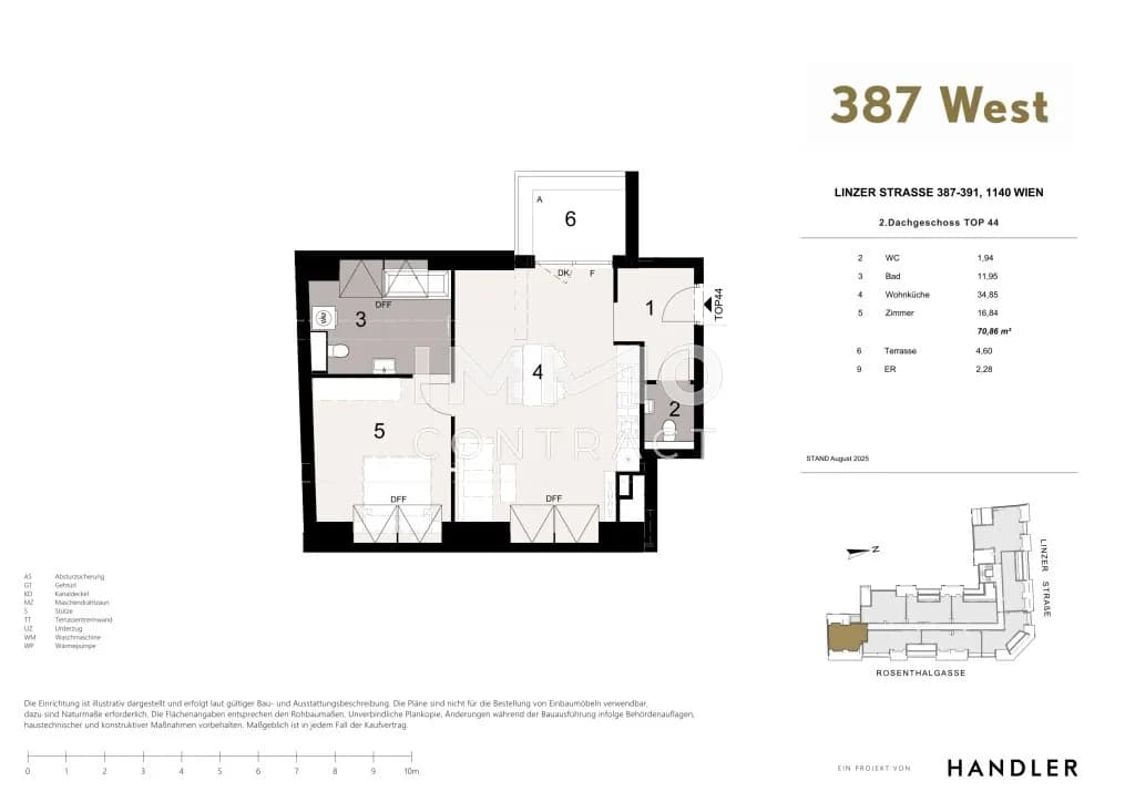 Immobilie kaufen in Wien – 70,86 m², € 444.600 – Bild 6 von 6
