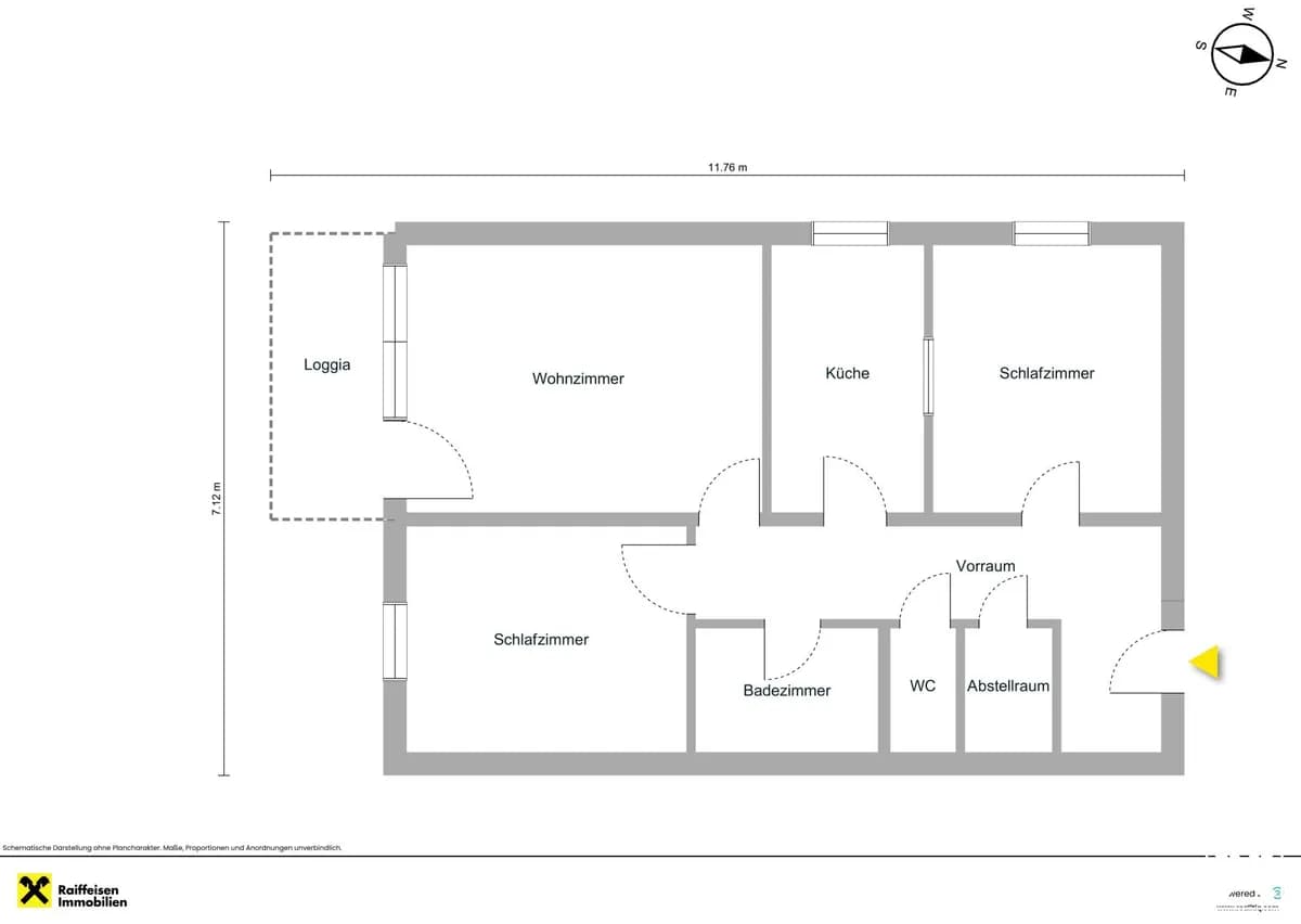 4-Zimmer-Wohnung kaufen in Scheibbs – 74,6 m², € 125.000 – Bild 18 von 19