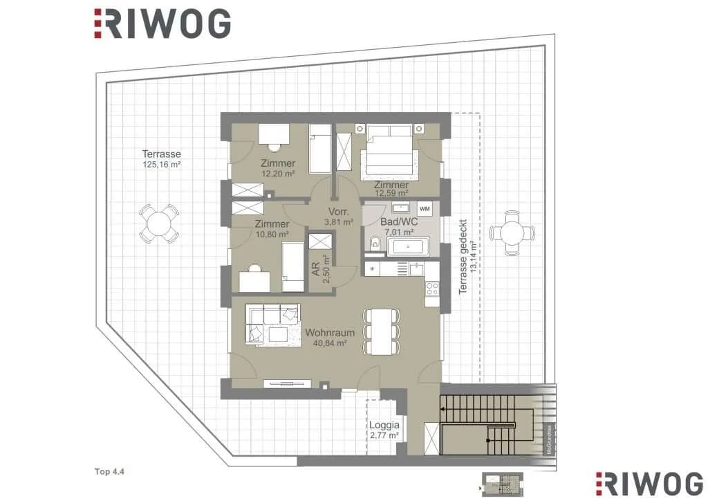 3-Zimmer-Wohnung kaufen in Mistelbach – 93,89 m², € 479.000 – Bild 22 von 22