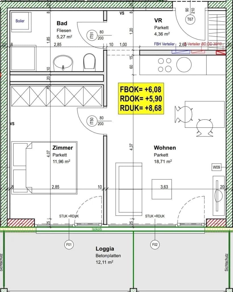 2-Zimmer-Wohnung mieten in Graz – 40,3 m², € 699 – Bild 9 von 9