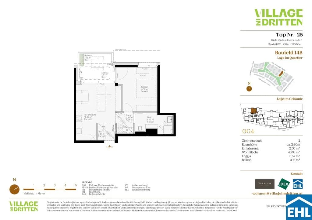 2-Zimmer-Wohnung kaufen in Wien – 45,97 m², € 396.000 – Bild 11 von 11
