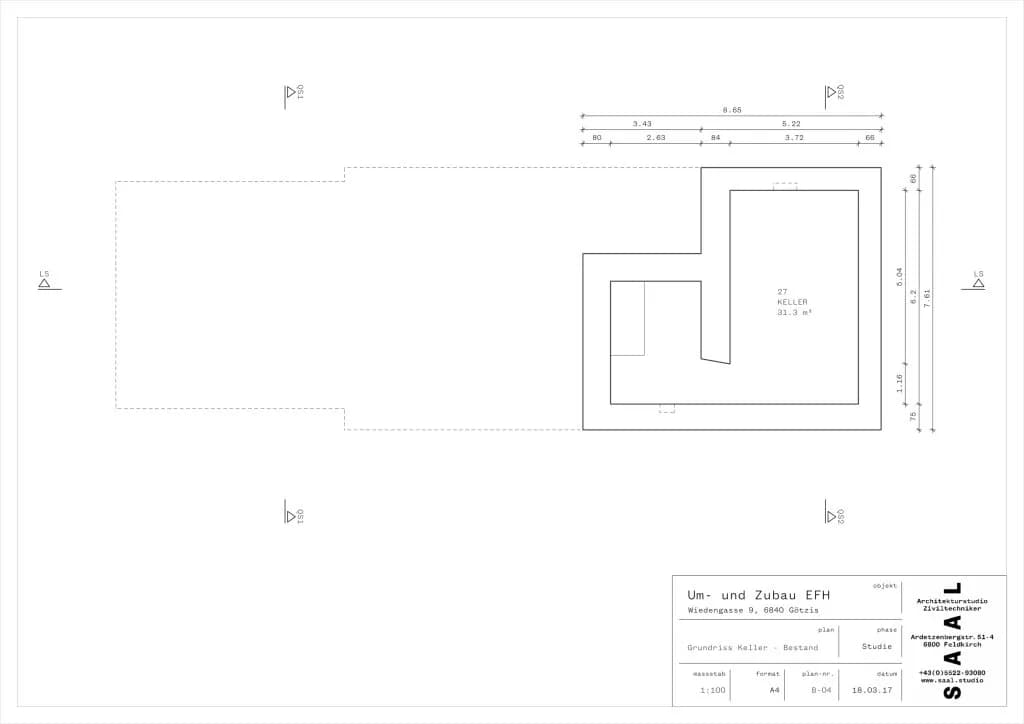 8-Zimmer-Haus kaufen in Feldkirch – 264 m², € 670.000 – Bild 42 von 45