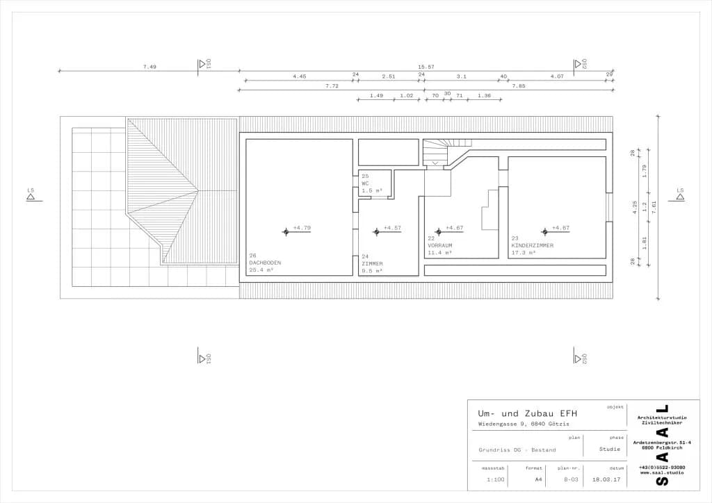 8-Zimmer-Haus kaufen in Feldkirch – 264 m², € 670.000 – Bild 45 von 45