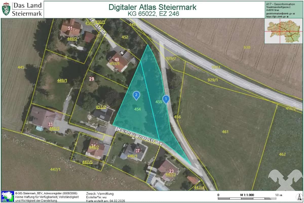 Grundstück kaufen in Murtal – 2 390 m², € 110.000 – Bild 5 von 8