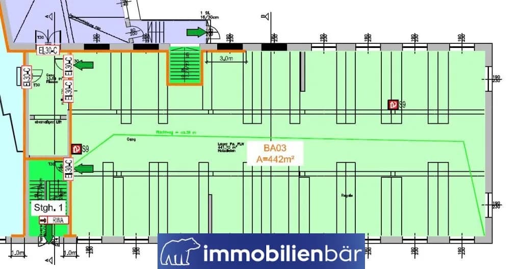 Gewerbeimmobilie mieten in Wels – 442 m², € 5 – Bild 19 von 19