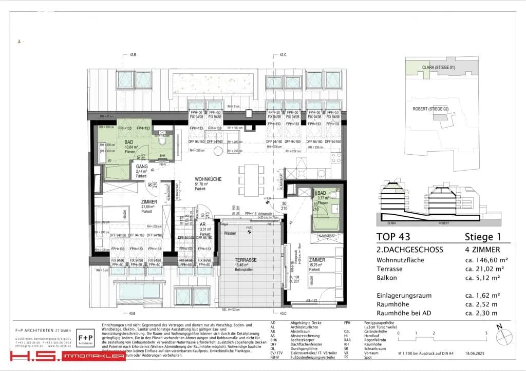 4-Zimmer-Wohnung kaufen in Wien – 146 m², € 1.490.000 – Bild 20 von 20