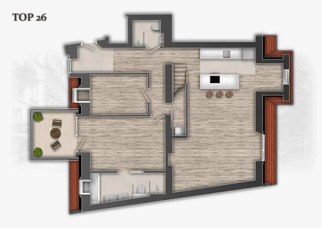 3-Zimmer-Wohnung mieten in Wien – 122,67 m², € 2.975 – Bild 26 von 28