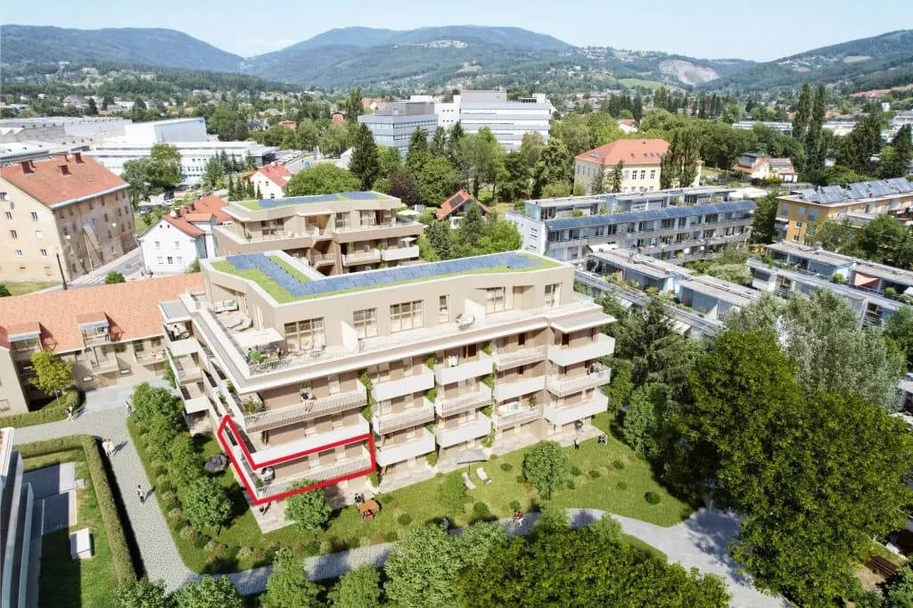3-Zimmer-Wohnung kaufen in Graz – 69,5 m², € 432.000 – Bild 2 von 12