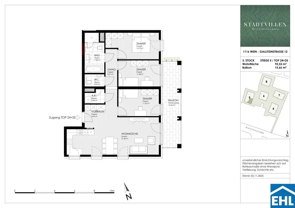 4-Zimmer-Wohnung kaufen in Wien – 92,53 m², € 869.800 – Bild 15 von 15