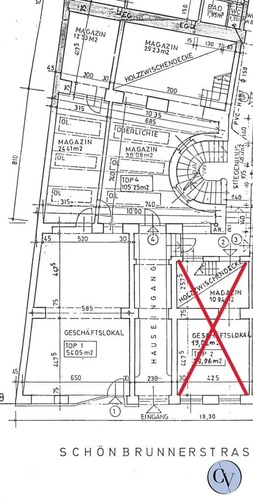 Gewerbeimmobilie mieten in Wien – 159 m², € 2.454 – Bild 4 von 4