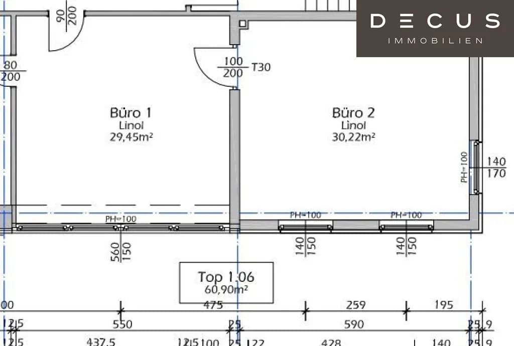 Gewerbeimmobilie mieten in Sankt Pölten – 61 m², € 11 – Bild 2 von 2