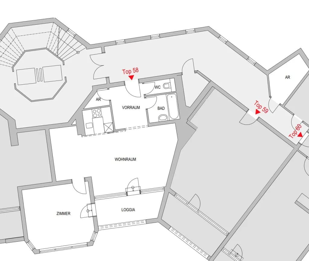 2-Zimmer-Wohnung mieten in Wien – 77,98 m², € 1.695 – Bild 14 von 14