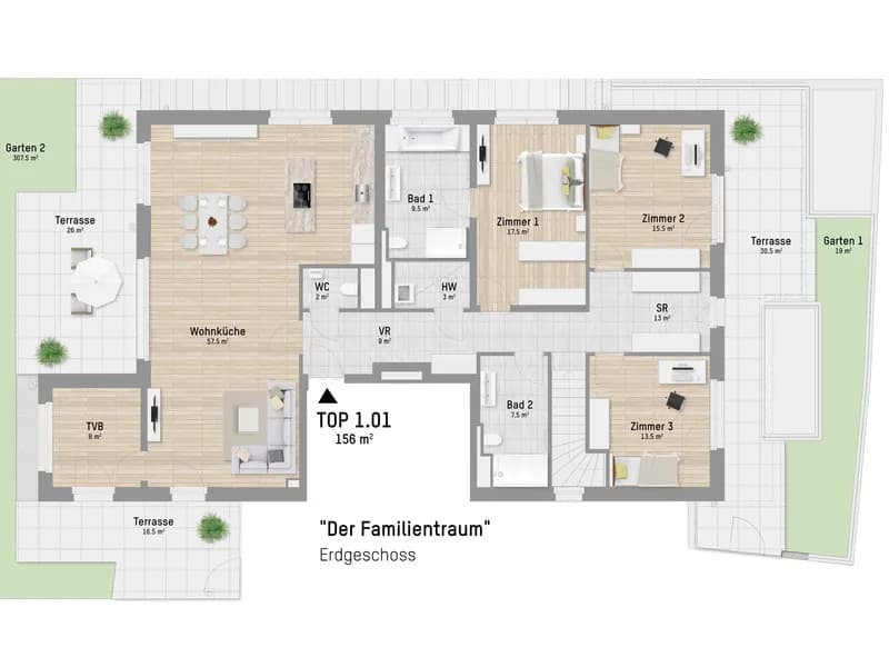 4-Zimmer-Wohnung kaufen in Wien – 155,19 m², € 2.199.900 – Bild 3 von 16