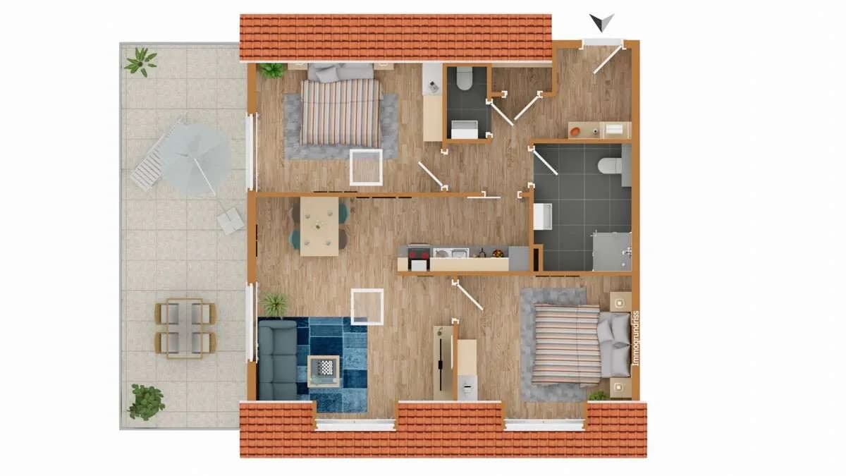 3-Zimmer-Wohnung kaufen in Klagenfurt – 77,39 m², € 462.500 – Bild 5 von 7