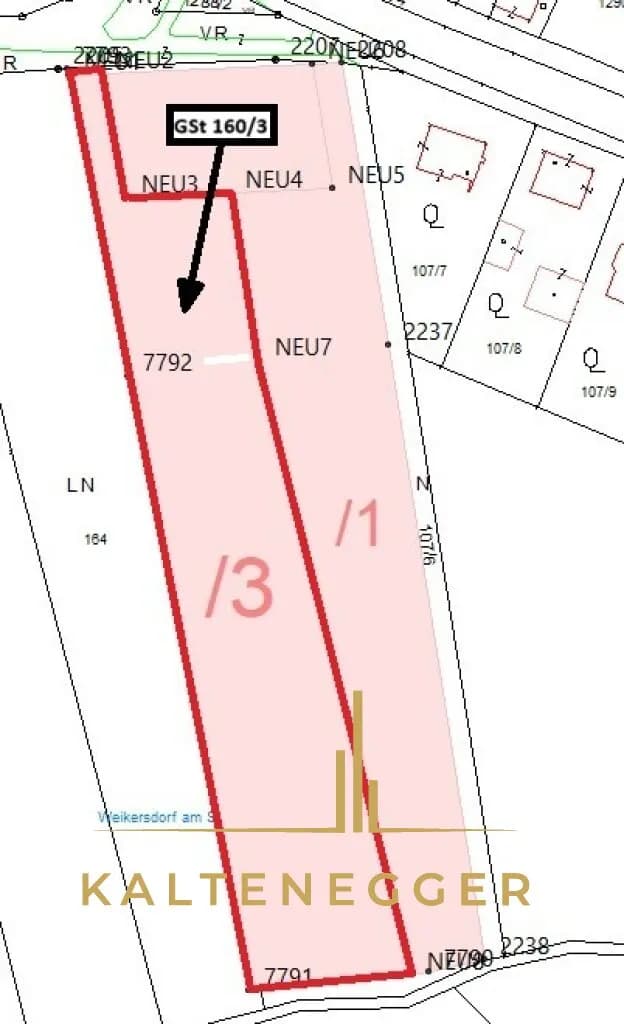 Grundstück kaufen in Wiener Neustadt Land – 2 939 m², € 199.000 – Bild 10 von 12