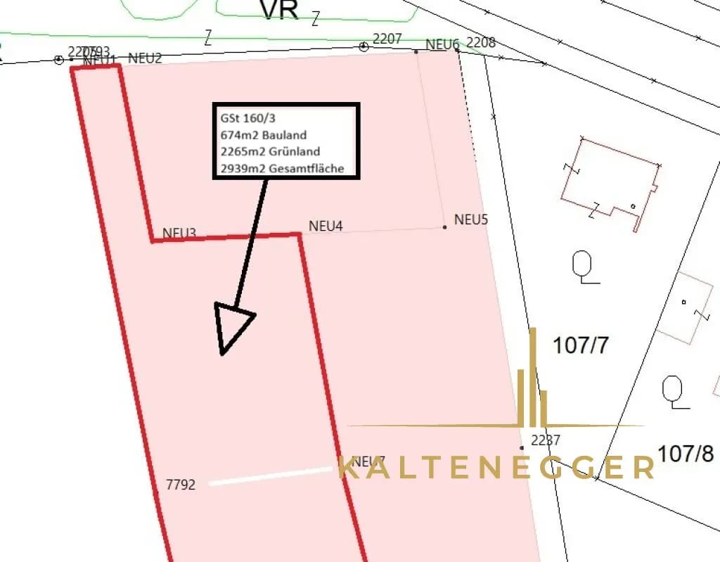 Grundstück kaufen in Wiener Neustadt Land – 2 939 m², € 199.000 – Bild 11 von 12