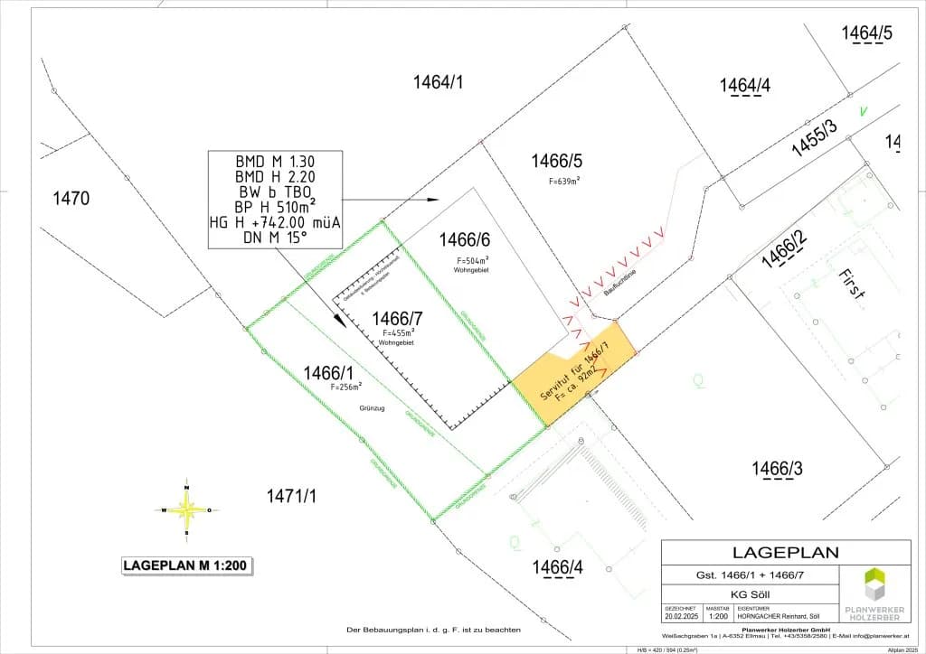 Grundstück kaufen in Kufstein – 1 215 m² – Bild 8 von 8