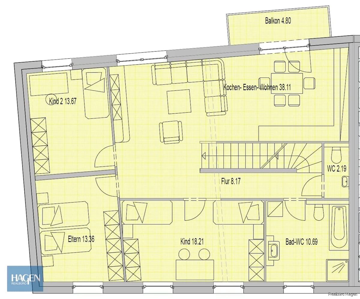 4-Zimmer-Haus kaufen in Dornbirn – 125,49 m², € 730.000 – Bild 28 von 30