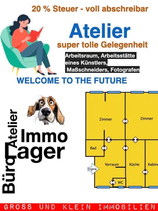 2-Zimmer-Gewerbeimmobilie mieten in Wien – 82 m², € 711 – Bild 18 von 28