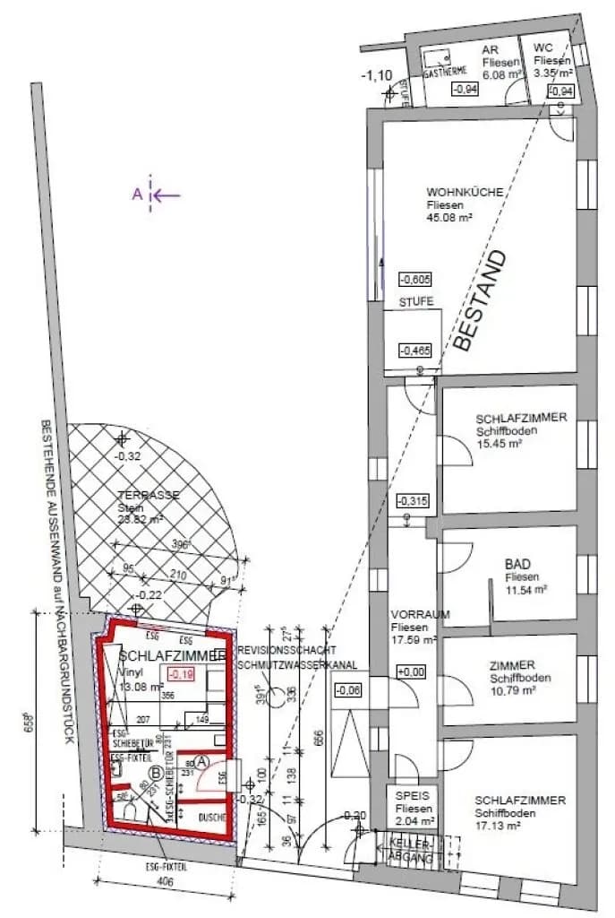 4-Zimmer-Haus kaufen in Tulln – 1 281 m², € 349.000 – Bild 25 von 26