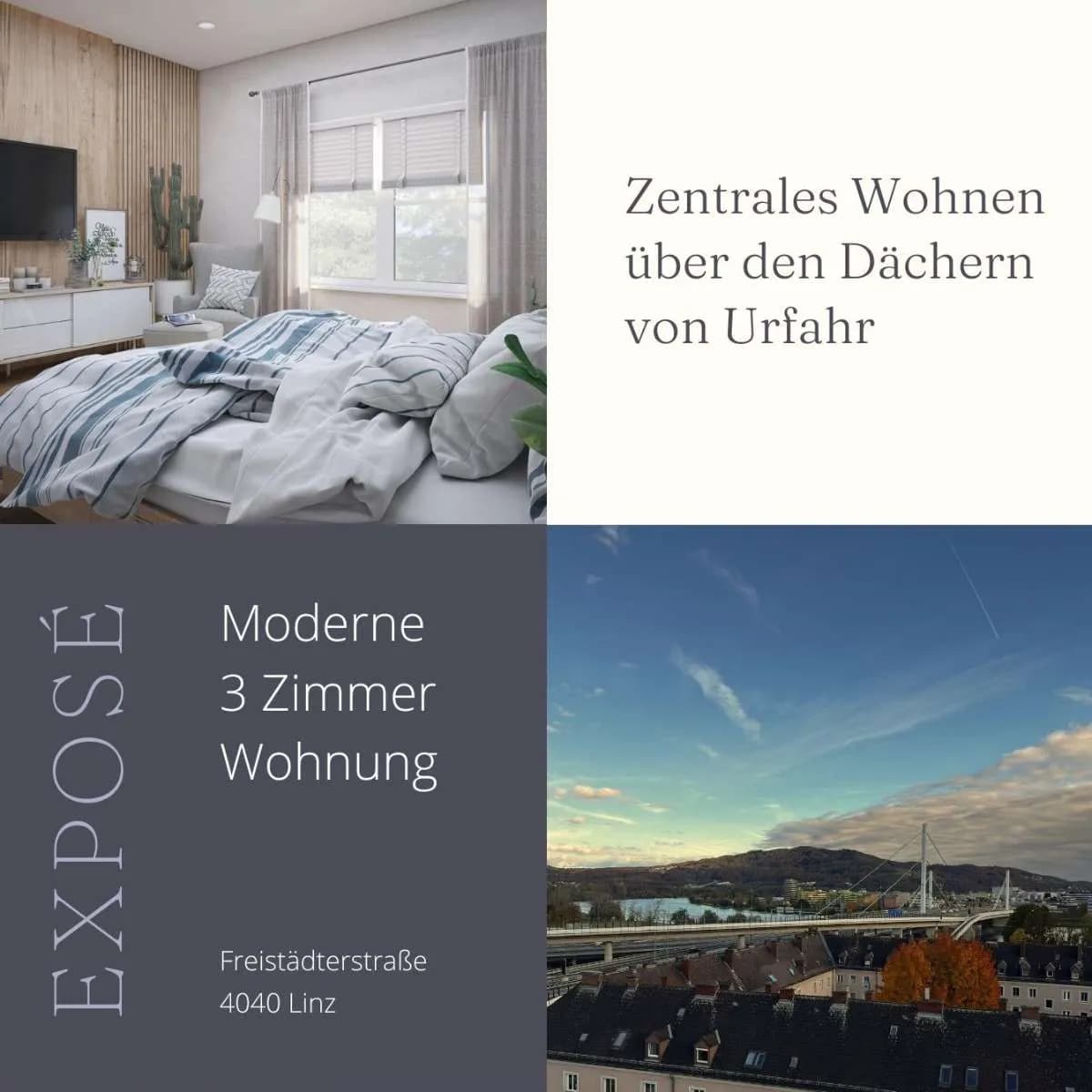 3-Zimmer-Wohnung kaufen in Linz – 86 m², € 397.500 – Bild 1 von 15