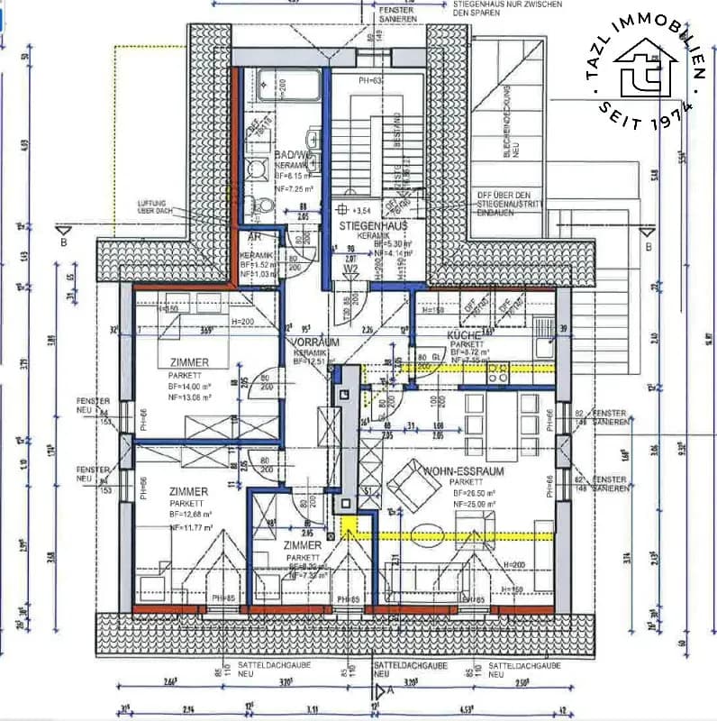 3-Zimmer-Wohnung mieten in Weiz – 85,61 m², € 898 – Bild 2 von 25