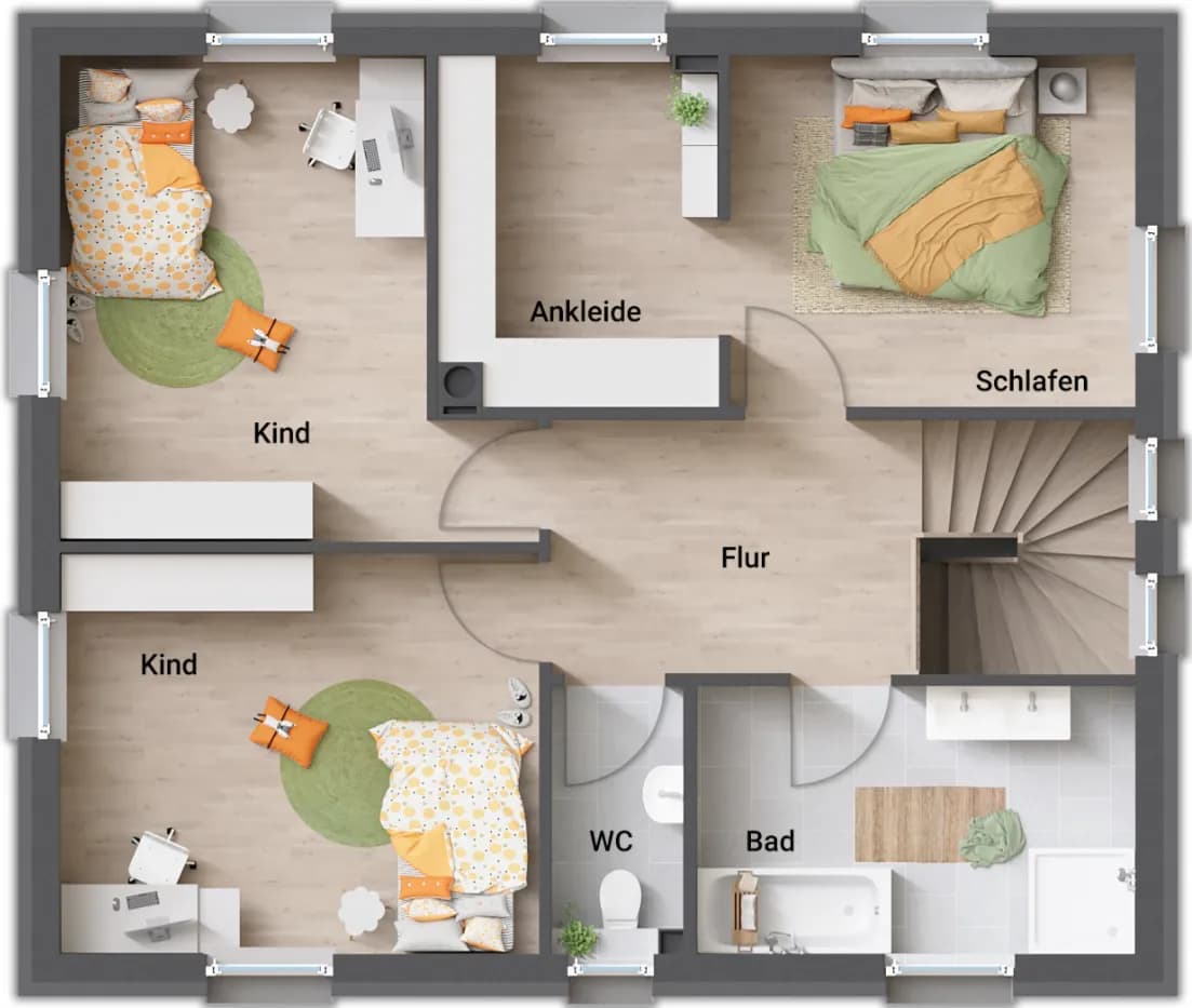 4-Zimmer-Haus kaufen in Klagenfurt Land – 137 m², € 454.420 – Bild 4 von 6