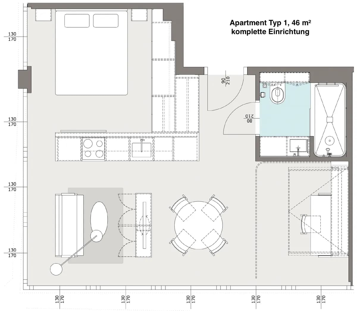 2-Zimmer-Wohnung kaufen in Wien – 46 m², € 250.000 – Bild 21 von 24