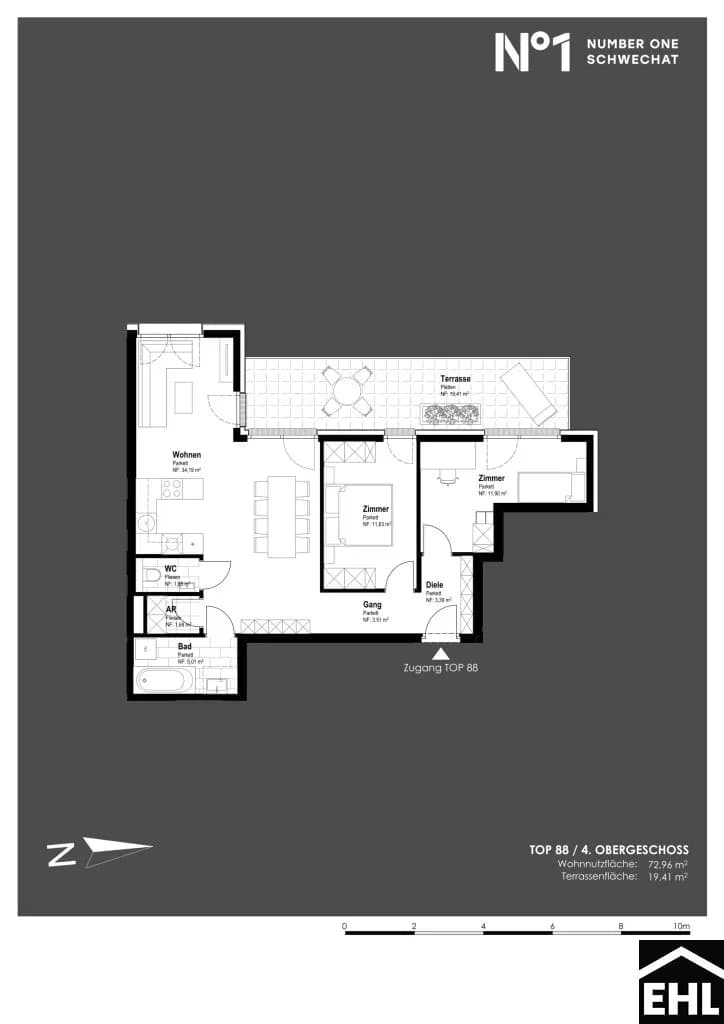 Immobilie kaufen in Bruck an der Leitha – 72,96 m², € 404.400 – Bild 10 von 10