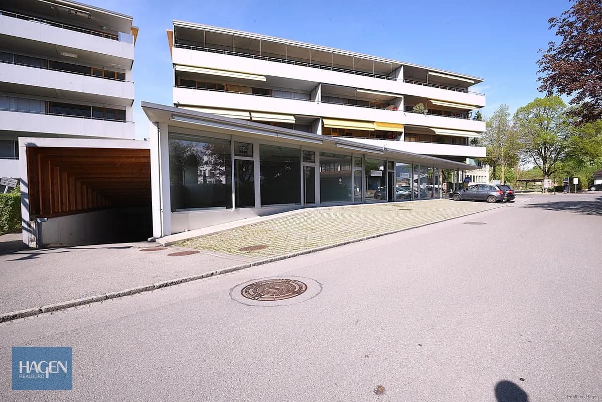 Gewerbeimmobilie mieten in Dornbirn – 123 m², € 1.482