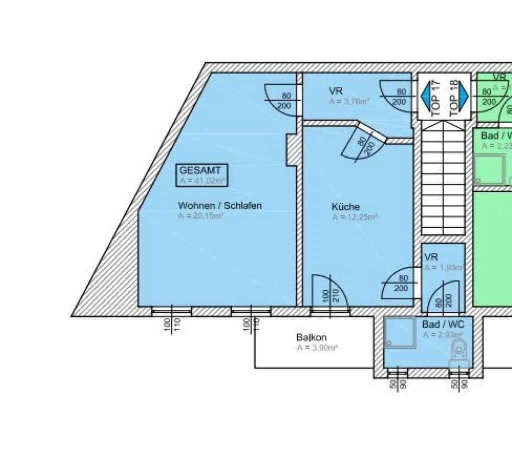 Wohnung kaufen in Graz – 41,02 m², € 112.000 – Bild 24 von 24