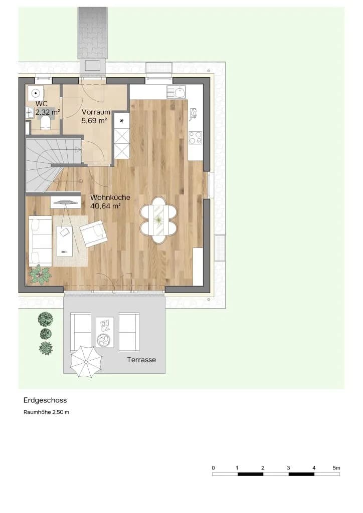4-Zimmer-Haus kaufen in Baden – 96 m², € 569.900 – Bild 5 von 23