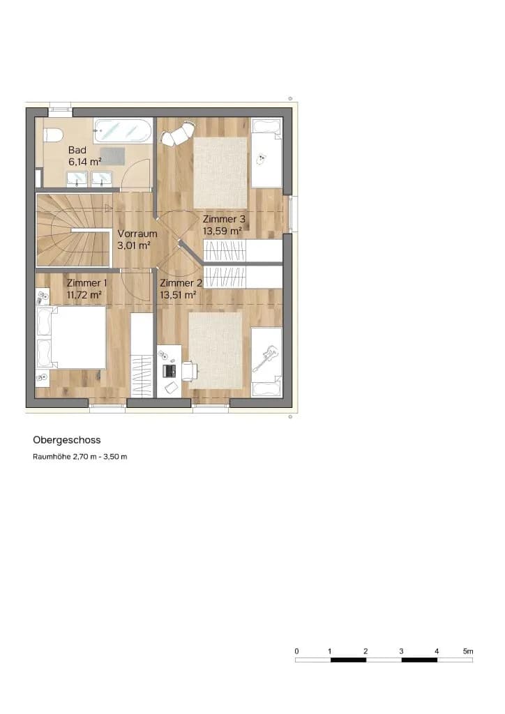 4-Zimmer-Haus kaufen in Baden – 96 m², € 569.900 – Bild 6 von 23