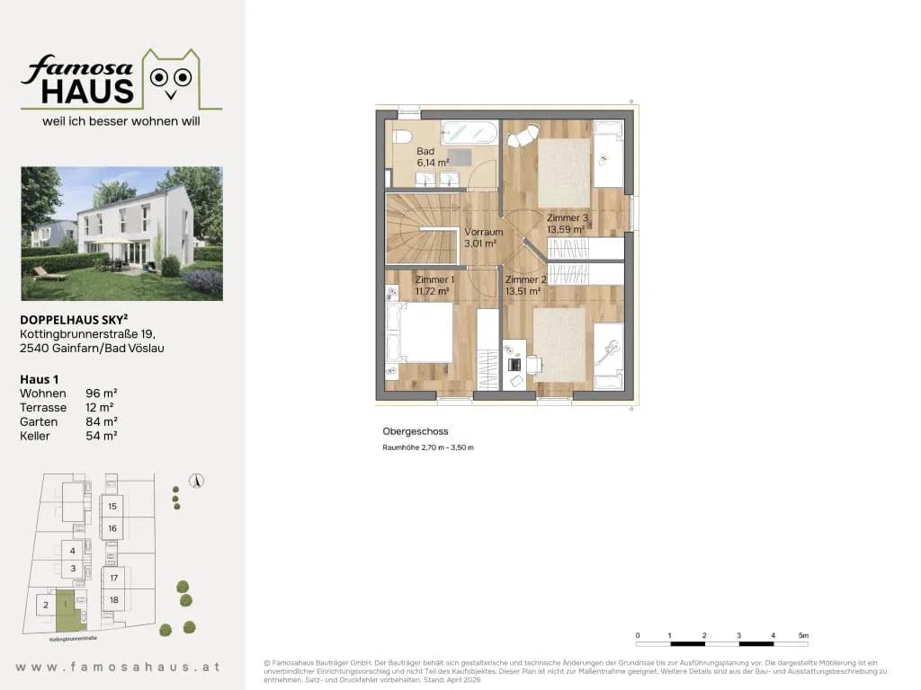 4-Zimmer-Haus kaufen in Baden – 96 m², € 569.900 – Bild 23 von 23