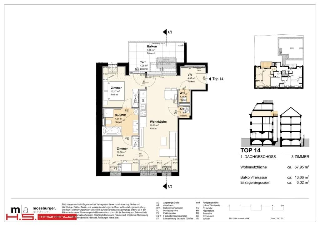 3-Zimmer-Wohnung kaufen in Wien – 68 m², € 795.000 – Bild 16 von 16