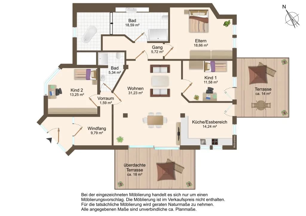 4-Zimmer-Wohnung kaufen in Reutte – 128 m², € 510.000 – Bild 33 von 33