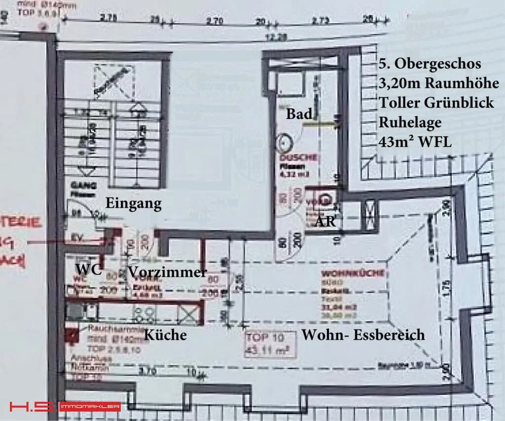 1-Zimmer-Wohnung kaufen in Wien – 42 m², € 339.000 – Bild 13 von 13
