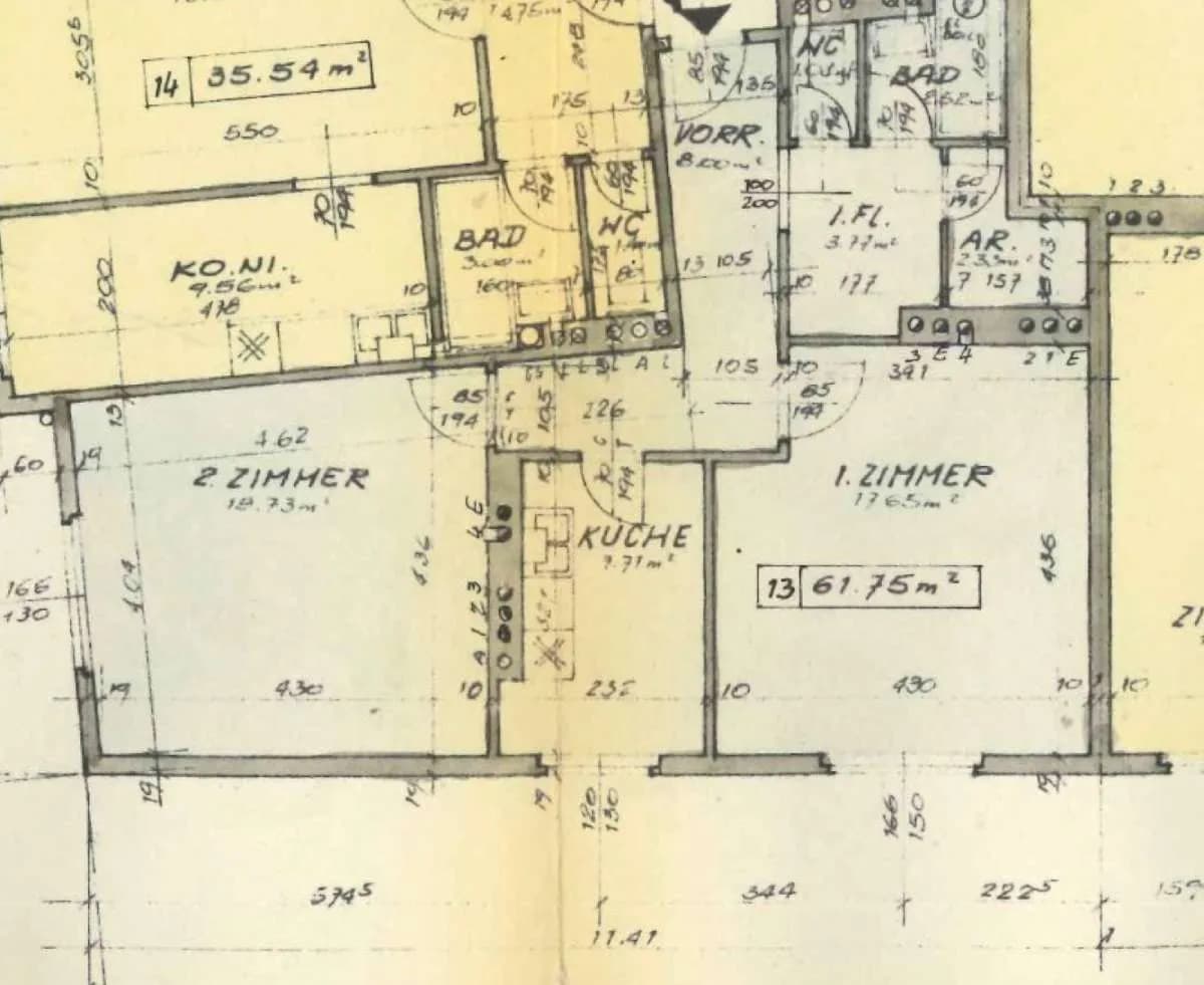 2-Zimmer-Wohnung kaufen in Wien – 61 m², € 190.000 – Bild 9 von 9