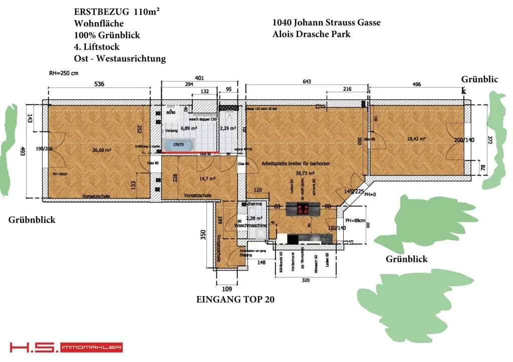 3-Zimmer-Wohnung kaufen in Wien – 110 m², € 749.000 – Bild 21 von 21