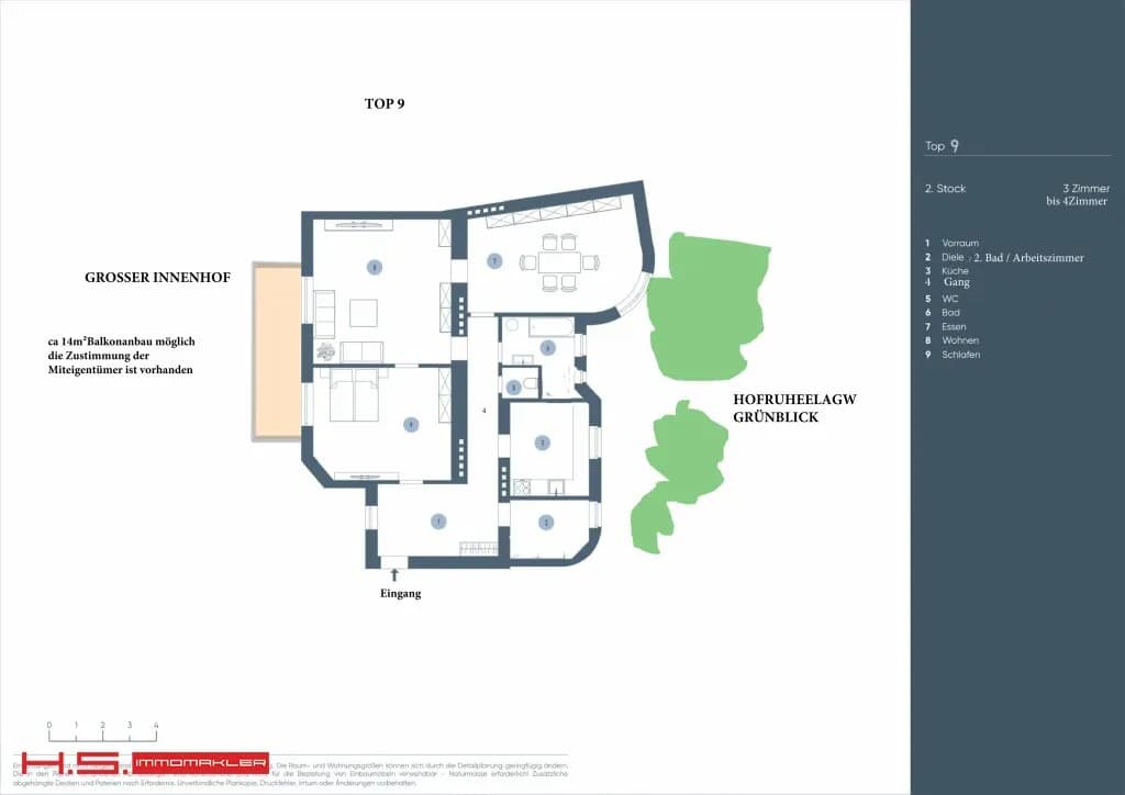 3-Zimmer-Wohnung kaufen in Wien – 115 m², € 729.000 – Bild 18 von 18