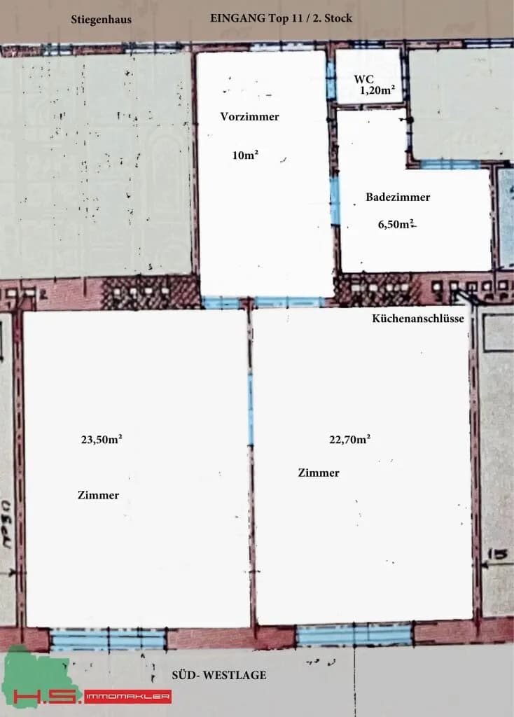2-Zimmer-Wohnung kaufen in Wien – 64,3 m², € 449.000 – Bild 16 von 16