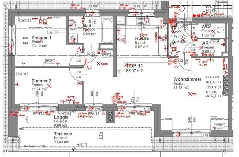 Wohnung mieten in Mistelbach – 85,97 m², € 902 – Bild 4 von 4