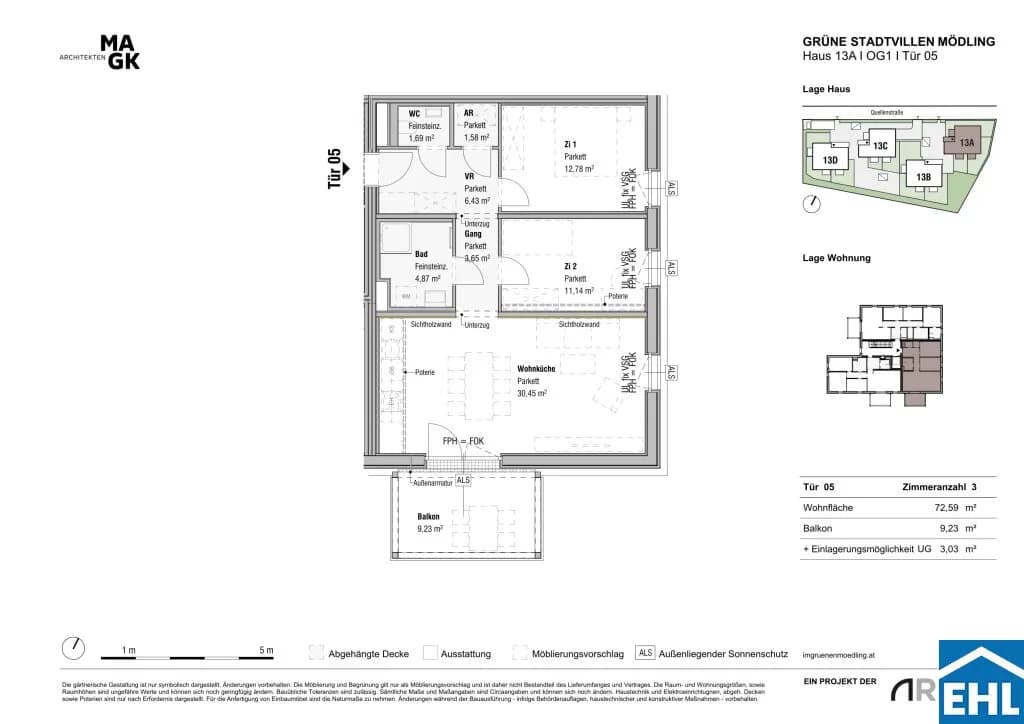 Immobilie kaufen in Mödling – 72,59 m², € 470.365 – Bild 21 von 21