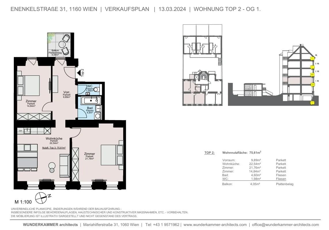 3-Zimmer-Gewerbeimmobilie mieten in Wien – 77 m², € 1.316 – Bild 15 von 16