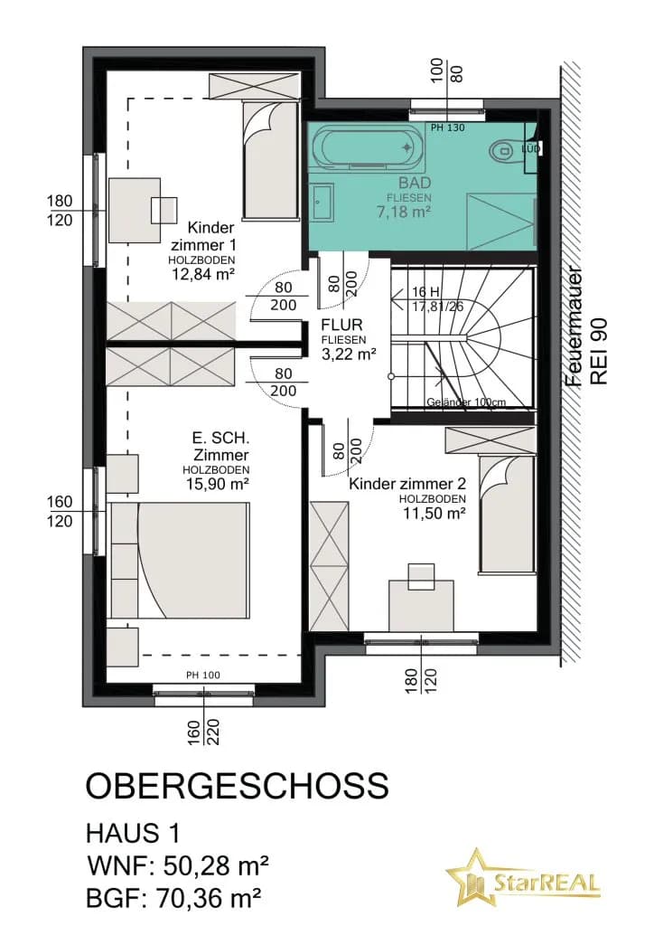 5-Zimmer-Haus kaufen in Wien – 120 m², € 799.900 – Bild 20 von 23