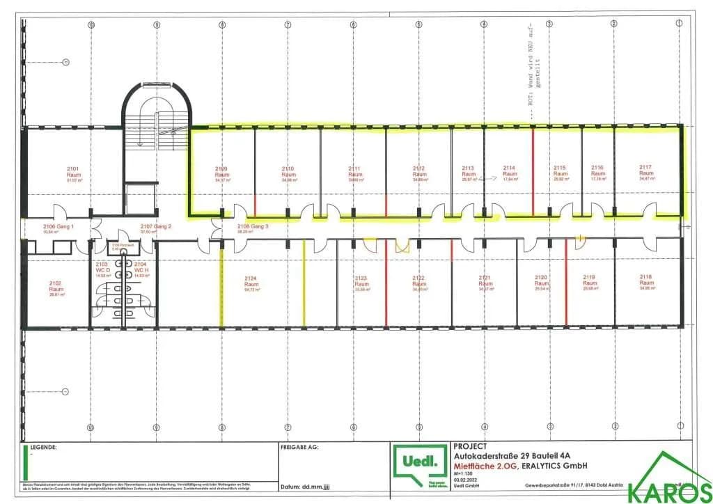 Gewerbeimmobilie mieten in Wien – 896 m², € 9.052 – Bild 20 von 21